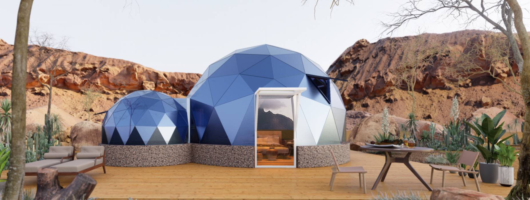 林口县球形智能光伏玻璃星空房